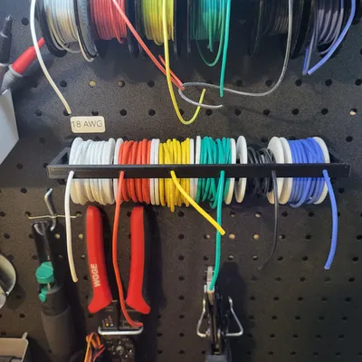 Giá Đỡ Dây Điện Cho Bảng Pegboard