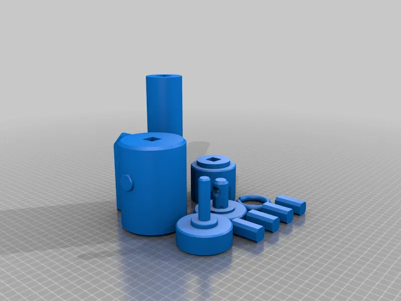 Mô hình Đạo cụ Tỷ lệ thật Bộ Kỹ Sư Chiến Tranh Krieg - Image 13