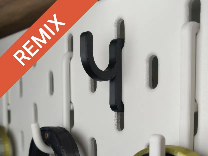 Móc Cao Hơn Cho Skadis - Remix (IKEA SKÅDIS) - Image 1