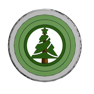 Móc Trang Trí Cây Thông Noel Kiểu Fidget Spinner