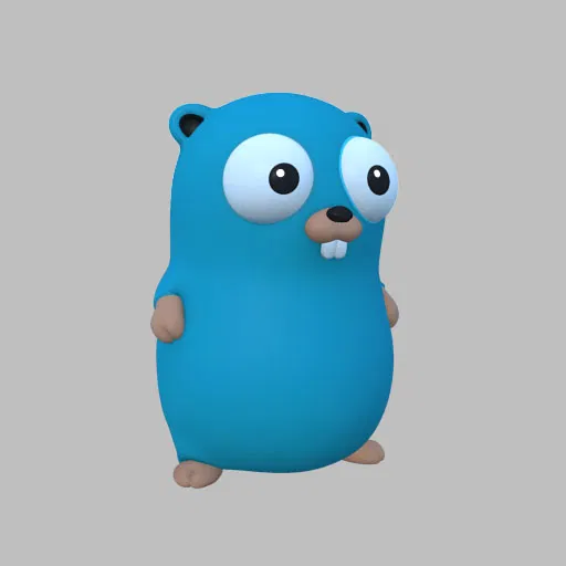 Mô hình Linh vật Gopher Golang - Image 1
