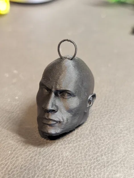 Móc treo cây thông Noel hình The Rock - Image 1