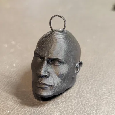 Móc treo cây thông Noel hình The Rock