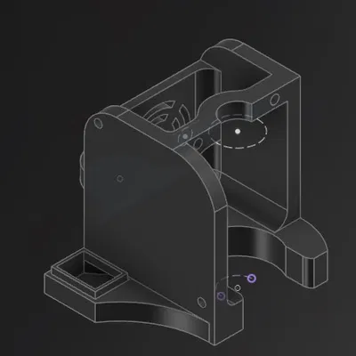 Adapter E3d v6 + Pinda M12 cho Biqu B1