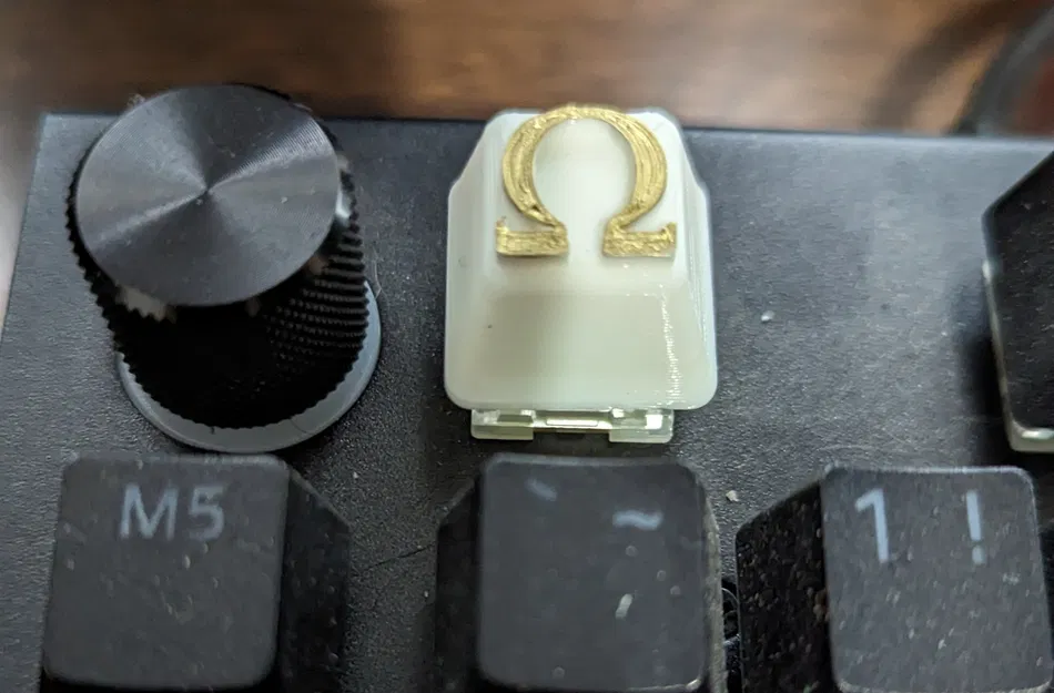 Keycap God of War/Omega - Image 1