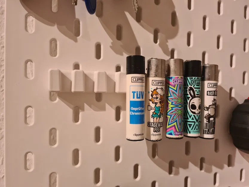 Giá đỡ Bật lửa Clipper cho Tấm Skadis - Image 1