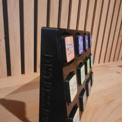 Kệ mini trưng mực distress cho Skadis