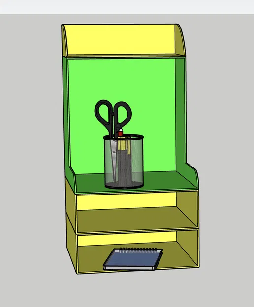 ORGANIZZATORE GT140 - Kệ 4 tầng - Image 1