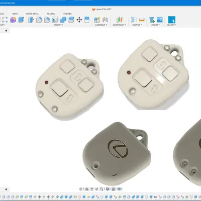 Vỏ Chìa Khóa Xe Lexus ES300 Đời 2003