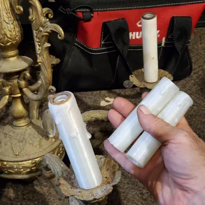 Ống Nến Chụp Đèn Chùm