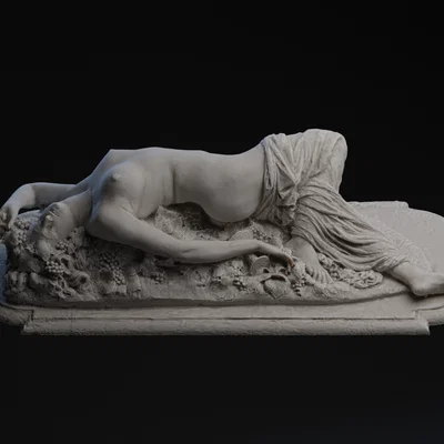 Tượng Bacchante couchée - Petit Palais, Paris