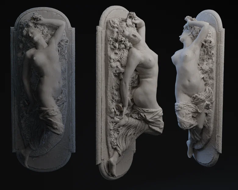Tượng Bacchante couchée - Petit Palais, Paris - Image 2