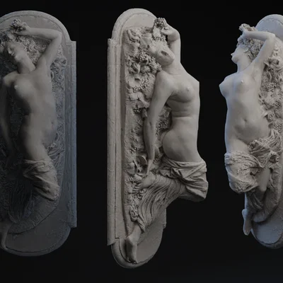 Tượng Bacchante couchée - Petit Palais, Paris