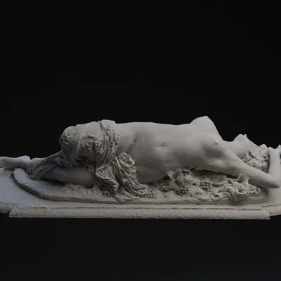 Tượng Bacchante couchée - Petit Palais, Paris