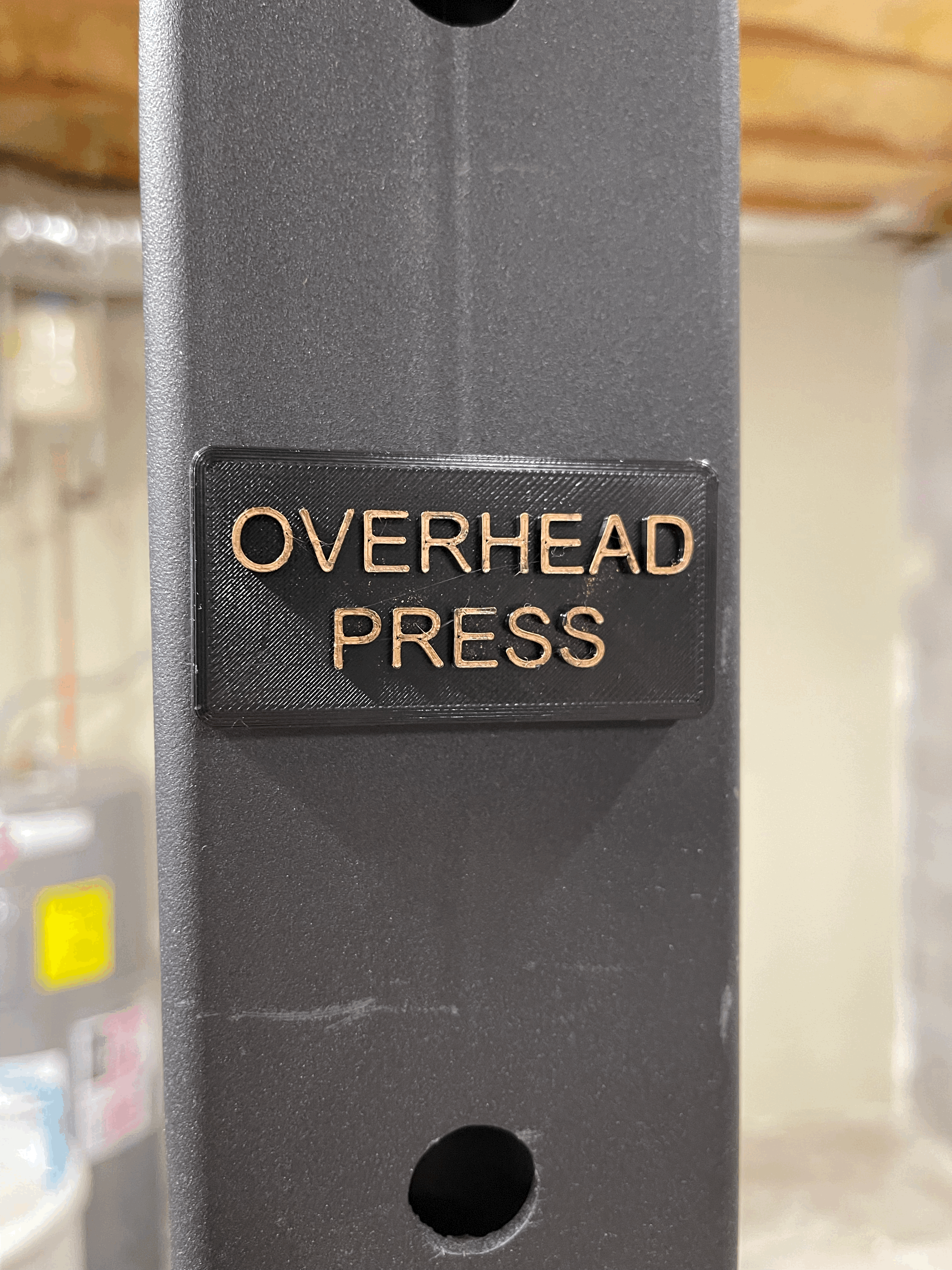 Nhãn Nam Châm Cho Power Rack Dùng Nam Châm 6x2mm