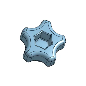 Núm - Núm Ngôi Sao Nhỏ 1/4" và M6