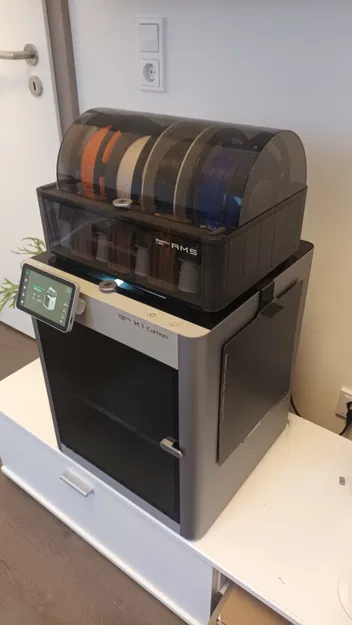 Đế Giữ Tấm In Cho Bambulab X1 Có AMS - Image 1