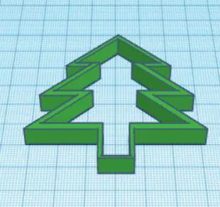 Khuôn Cắt Hình Cây Thông Giáng Sinh - Image 1