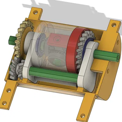 Hộp số tự động 2 cấp (Phiên bản RC Unimog)