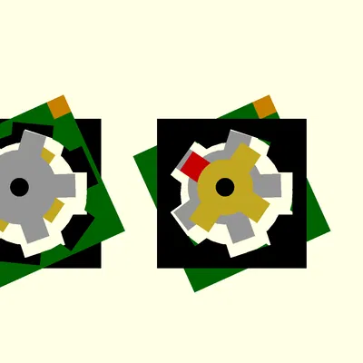 Bộ Bánh Răng Hành Tinh Kép Không Mặt Trời