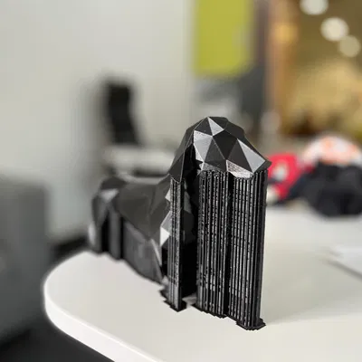 Mô hình Chó Dachshund Low Poly