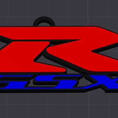 Móc Khóa Logo Suzuki GSXR