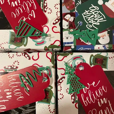 Tuyển Tập Mini Cây Thông Noel Treo (12 mẫu dễ in)