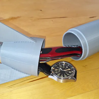 Hộp Quà Hình Tên Lửa (Có Đèn Tealight)