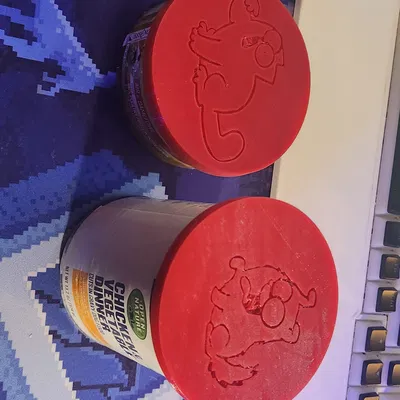 Nắp lon thức ăn Simon's Cat