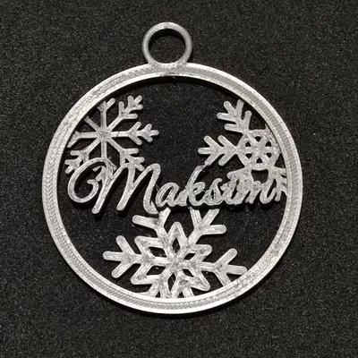 Trang Trí Quả Châu Giáng Sinh - Maksim