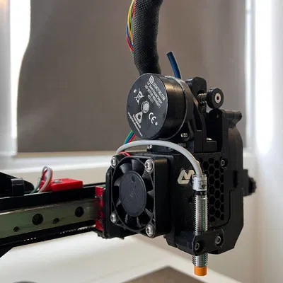 Kingroon KP3S Pro - Bộ đùn Sailfin + Đầu đùn V6 CHC - Truyền động trực tiếp