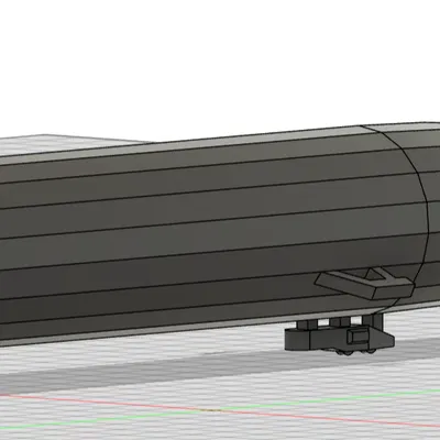 Zeppelin P Class - Thế chiến thứ 1 (Tỉ lệ 1:1000)