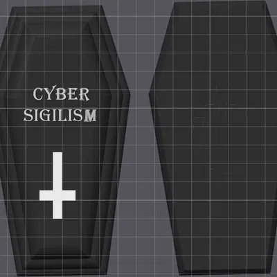 Hộp Quan Tài "F*CK You" Phong Cách Cyber Sigilism