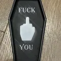 Hộp Quan Tài "F*CK You" Phong Cách Cyber Sigilism - Thumbnail 3
