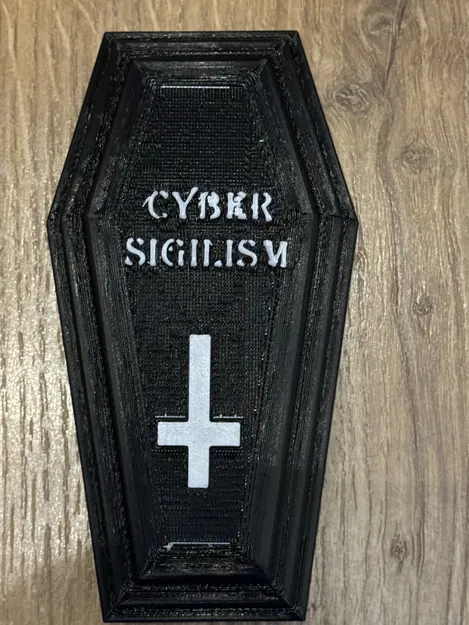 Hộp Quan Tài "F*CK You" Phong Cách Cyber Sigilism - Image 4