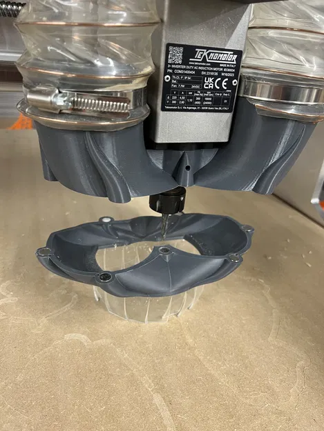 Mui hút bụi cho trục Teknomotor 1.1kW - Image 1