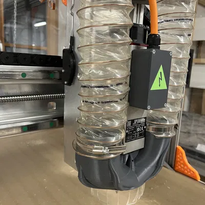 Mui hút bụi cho trục Teknomotor 1.1kW