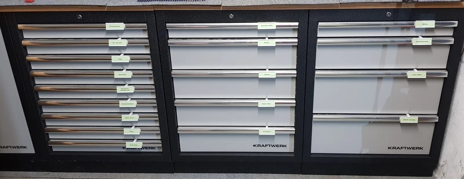 Nhãn ngăn kéo Schubladen Schild - Image 1