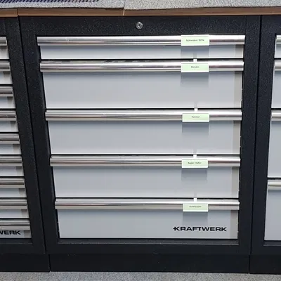 Nhãn ngăn kéo Schubladen Schild