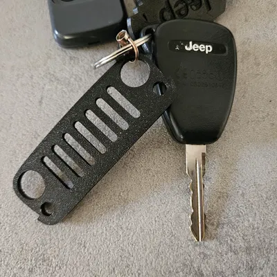 Móc Khóa Đầu Xe Jeep Wrangler JK