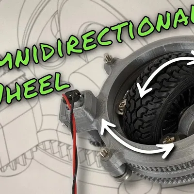 Bánh Lái Tự Động Vi Sai (Differential Swerve Drive)