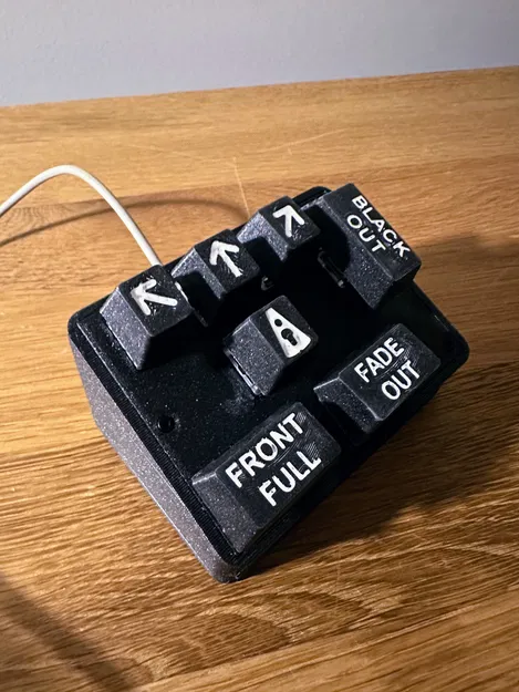 Bàn phím QLC+ tùy chỉnh cho 7 nút MX - Image 1