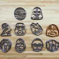 Bộ 10 Khuôn Cắt Bánh / Dập Bánh Giáng Sinh Chủ Đề Star Wars - Thumbnail 2
