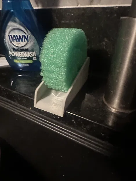 Kệ Gắn Chà Rửa Scrub Daddy Sát Bàn - Image 4