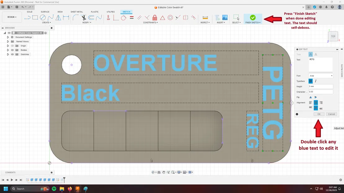 Mẫu Swatch Kiểm Tra Sợi Nhựa Tùy Chỉnh Hoàn Toàn - Image 3