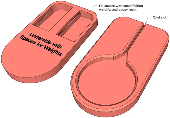 Đế có trọng lượng cho 3DConnexions SpaceMouse (Compact, Có dây) - Image 4