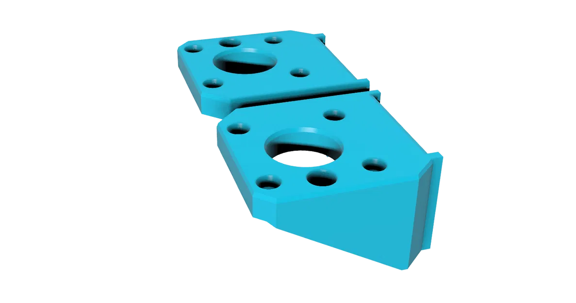 Giá đỡ động cơ Z cho SV06 (độ vuông & độ cứng) - Image 2