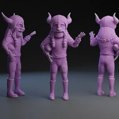 Victor the Viking Mascot