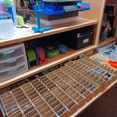 Khay Đựng Linh Kiện Nhỏ Có Vách Ngăn