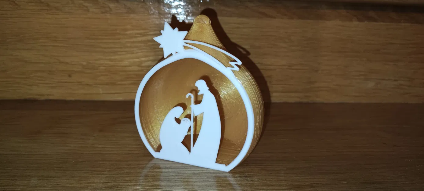 Cảnh Chúa Giáng Sinh (Trang Trí) Dễ In - Image 3